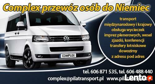 Complex przewozy pasażerskie Bus do Niemiec Holandii Poznań