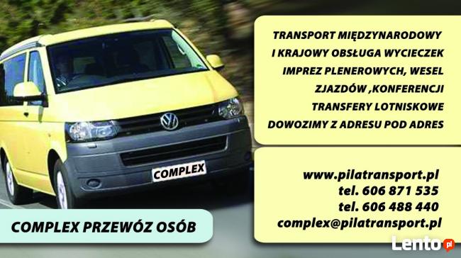 Complex przewozy pasażerskie Bus do Niemiec Holandii Poznań