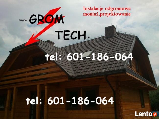 Instalacje odgromowe piorunochrony naleczow lublin 601186064
