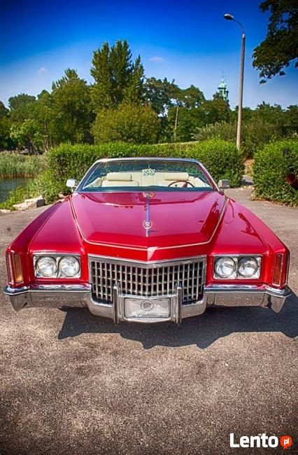 Cadillac skrzydlak i eldorado kabriolet