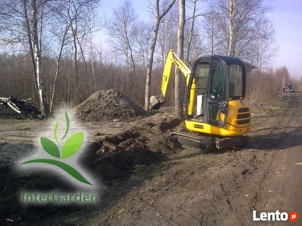 Usługi Minikoparka Warszawa Legionowo Wołomin Pruszków