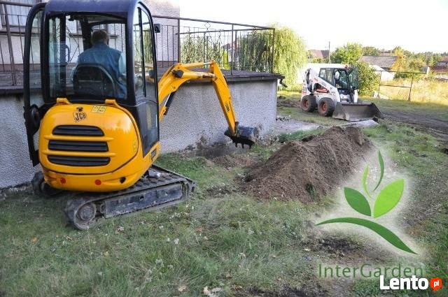 Usługi Minikoparka Warszawa Legionowo Wołomin Pruszków