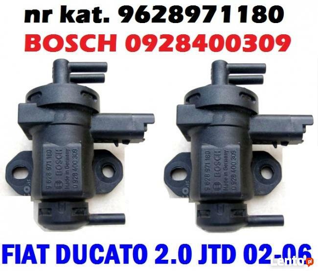 Elektrozawór zawór podciśnienia FIAT DUCATO 2.0 JTD 2002-06