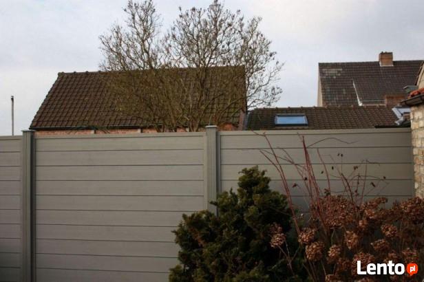 ogrodzenia z kompozytu drewna