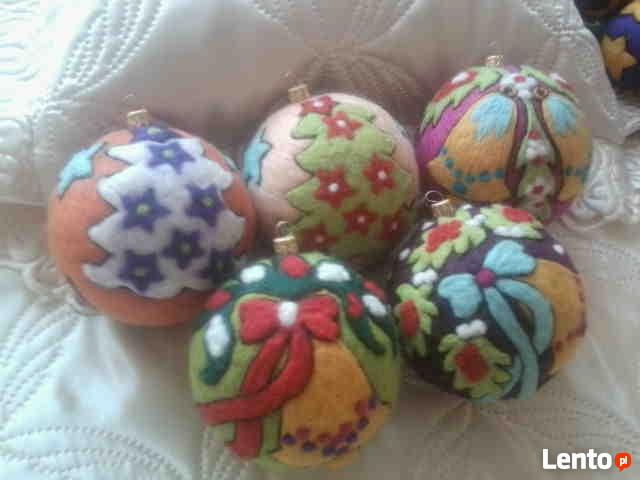 Świąteczne bombki - Ręcznie robione * nietłukące się *
