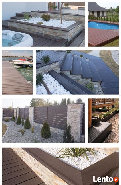 ogrodzenia z kompozytu drewna