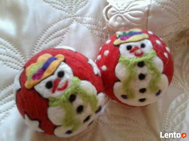 Świąteczne bombki - Ręcznie robione * nietłukące się *