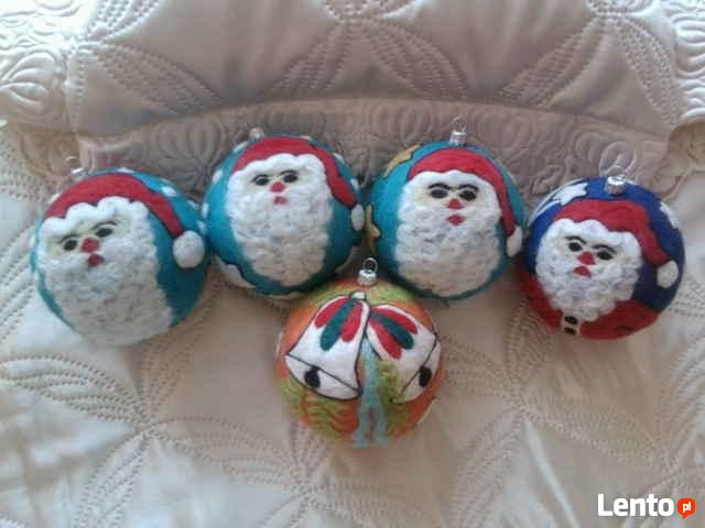 Świąteczne bombki - Ręcznie robione * nietłukące się *