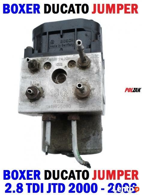 Pompa hamulcowa ABS EPS 0265216529 FIAT DUCATO 2.8 JTD TDI