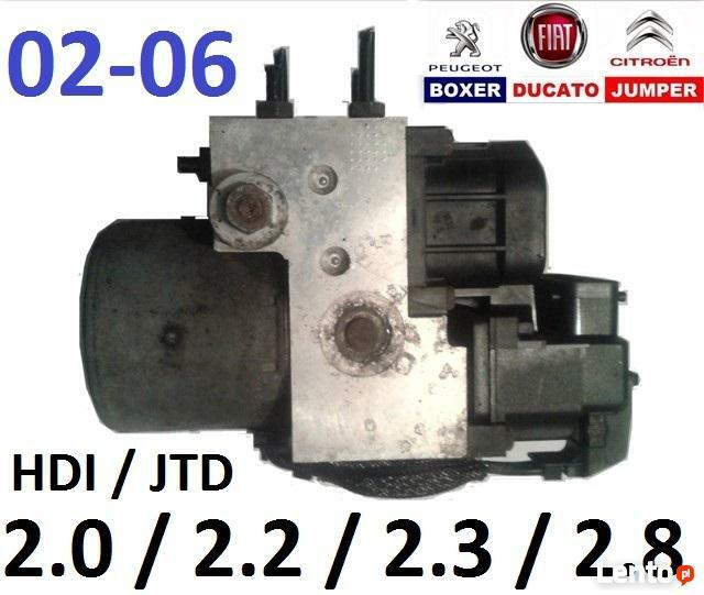 Pompa hamulcowa ABS EPS 0265216529 Citroen Jumper 2.8 HDI D