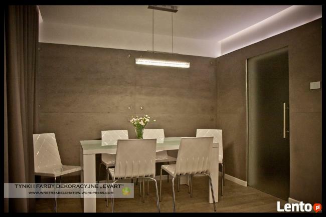 Tynki dekoracyjne,trawertyn,beton architektoniczny,stiuk,ceg