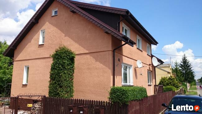 Malowanie ELEWACJI fasad hal NATRYSKOWO Łęczyca Kutno