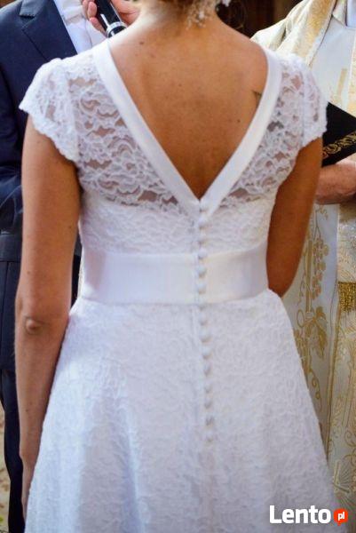 Suknia ślubna GALA CHLOE - koronka - Klasa i Szyk