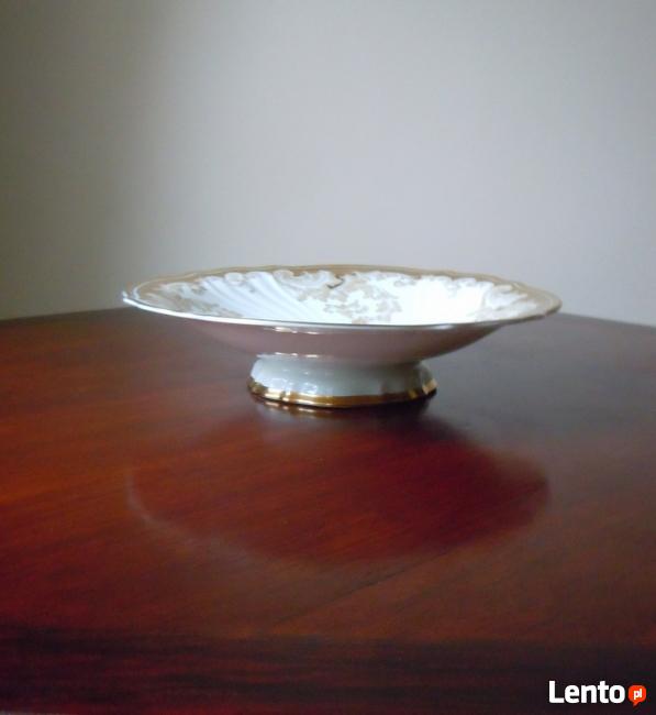Patera Rosenthal Parzival zdobiona 24 karatowym złotem