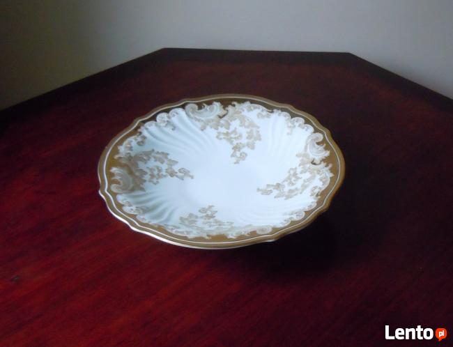 Patera Rosenthal Parzival zdobiona 24 karatowym złotem