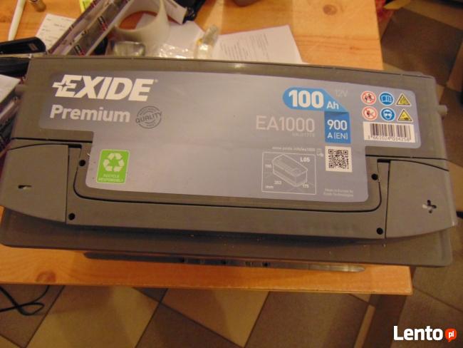 Akumulator Exide Premium EA1000 100Ah 900A Kraków Dowóz