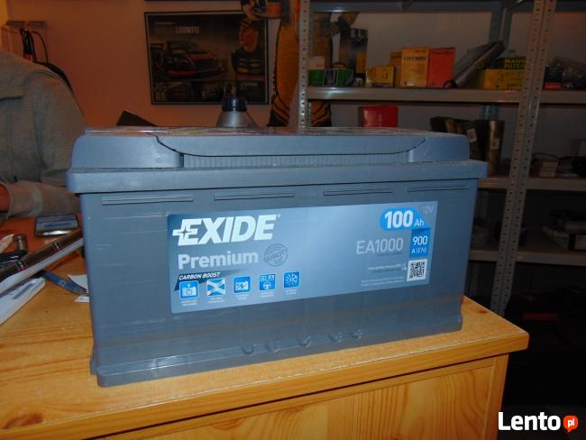 Akumulator Exide Premium EA1000 100Ah 900A Kraków Dowóz