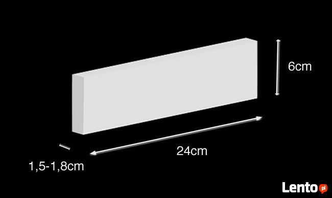 Kamień dekoracyjny Cegiełka 1,5- 1,8