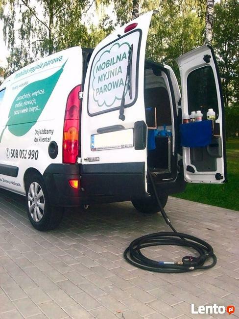 Mobilna Myjnia Parowa - mycie samochodów u klienta!
