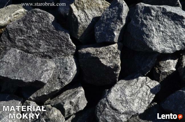 Bryła głaz monolit stalowy skały stalowe szare czarne