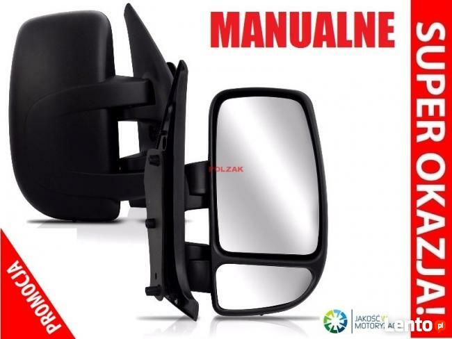 PRAWE MANUALNE lusterko zewnętrzne OPEL MOVANO 2004-2010