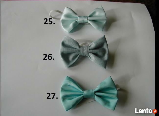 Eleganckie Muszki Muchy Męskie Dużo Kolorów