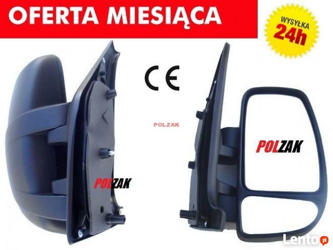 PRAWE MANUALNE lusterko zewnętrzne OPEL MOVANO 2004-2010