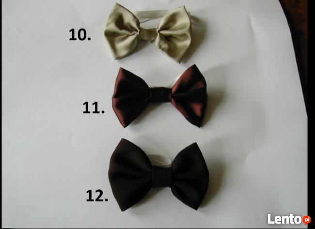 Eleganckie Muszki Muchy Męskie Dużo Kolorów