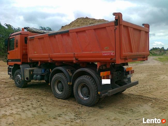 Piach w fundamenty na droge kruszywa do drenaż odwodnień