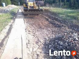 Gruz Ceglano Betonowy czysty drobny na droge plac parking