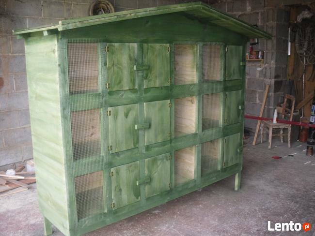 klatka klatki dla królików drewniane