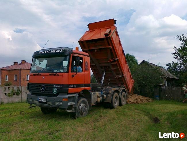 Piach w fundamenty na droge kruszywa do drenaż odwodnień