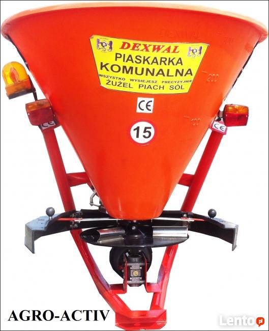 Piaskarka Komunalna Drogowa Mini 400 L Zawieszana DEXWAL AGR