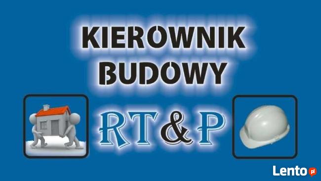 KIEROWNIK BUDOWY-Zawiercie, Będzin, Dąbrowa, Sosnowiec, Olkusz