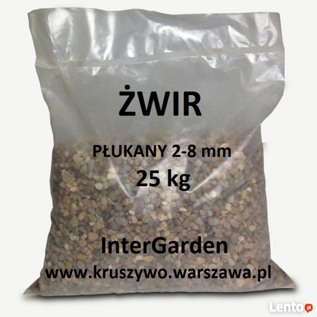 Dostawa Kruszyw ozdobnych, żwir, ziemia, kora sosnowa