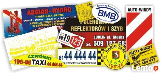 Naklejki samoprzylepne