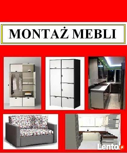 Montaż skręcanie mebli - zabudowy kuchni tanio !!!