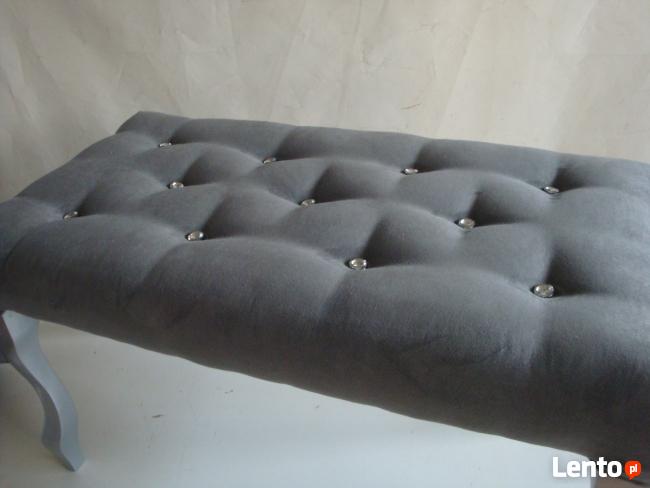 szezlong ławeczka tapicerowana