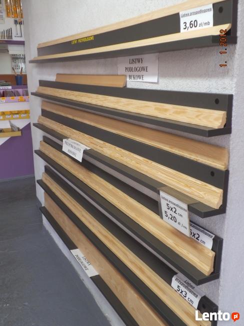 Deski heblowane, Kantówki, Legary, Listwy - SOSNOWIEC