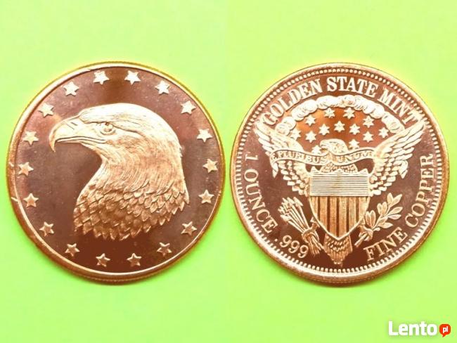 American Eagle, 1 uncja miedzi, copper bullion
