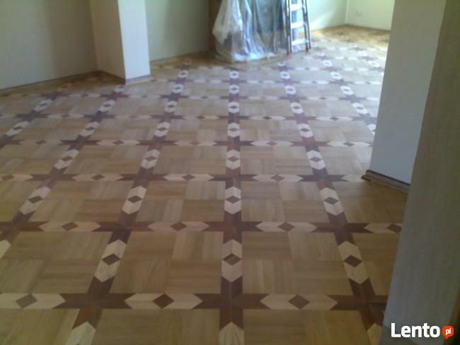 Cyklinowanie lakierowanie układanie parkietów desek W-wa