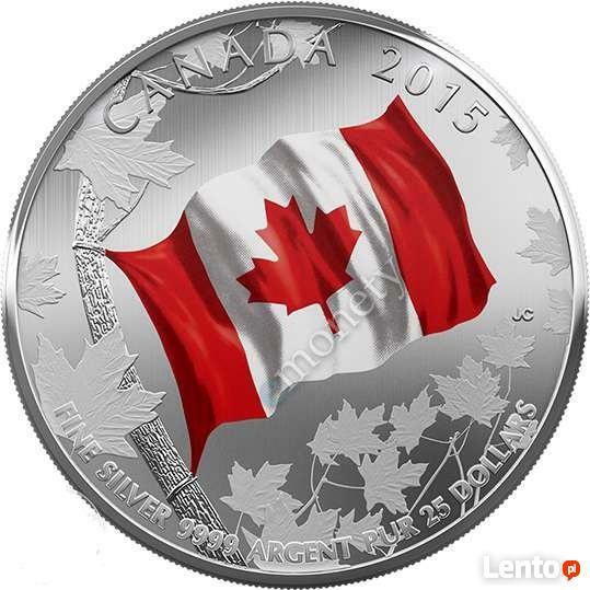 Monety kolekcjonerskie 25 kanadyjskich dolarów 2015