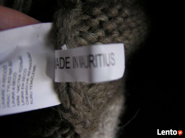 OKAZJA Nauritius KAMIZELKA PONCZO HIT WEŁNIANA-R.M