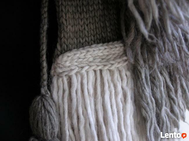 OKAZJA Nauritius KAMIZELKA PONCZO HIT WEŁNIANA-R.M