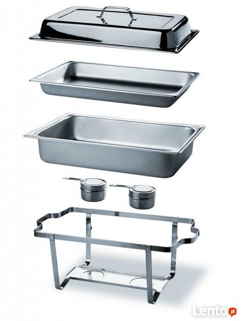 Podgrzewacz na pastę GN1/1 stołowy + pojemniki na pastę