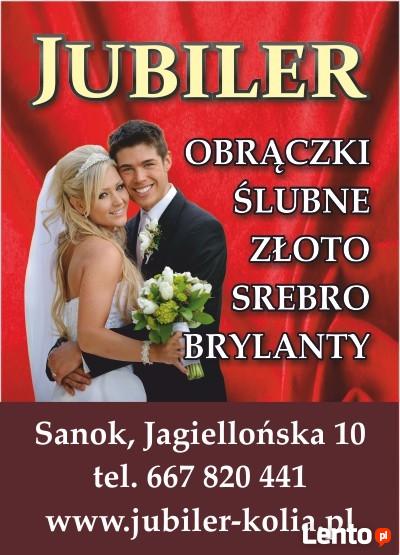 OBRĄCZKI ŚLUBNE SANOK
