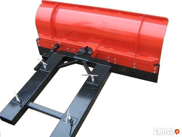 Pług Śnieżny 1800 skrętny do wózka widłowego śniegu