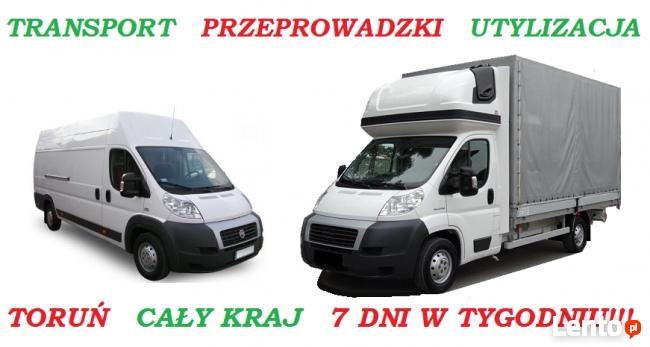 TANIO PRZEPROWADZKI MAŁE DUŻE TRANSPORT BAGAŻÓWKA 7/24