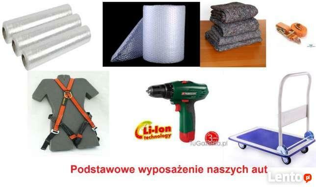 TANIO PRZEPROWADZKI MAŁE DUŻE TRANSPORT BAGAŻÓWKA 7/24