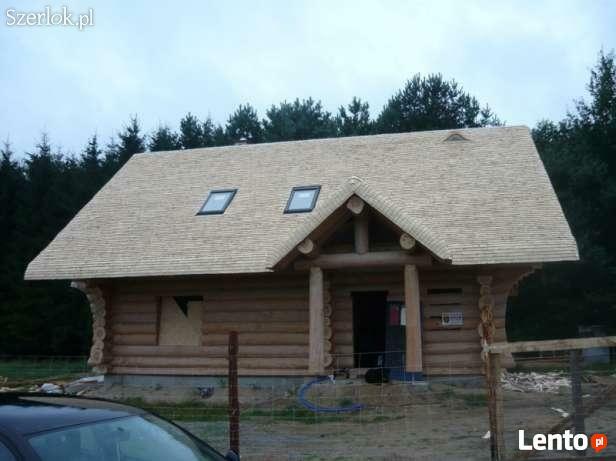 Drewniane elewacje i dachy z wióra osikowego, gont, wiór